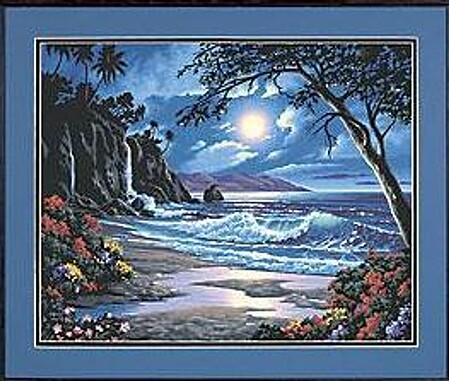 Dimensions Moonlit Paradise Paint By Number Kit #91185