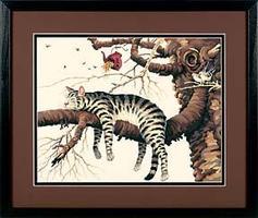 Too Pooped (Cat in Tree) Paint By Number Kit #91247
