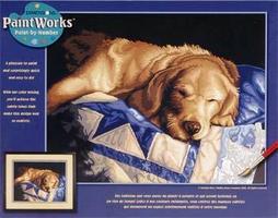 Dimensions Afternoon Nap Paint By Number Kit #91300 Dimensions Afternoon Nap Paint By Number Kit #91300