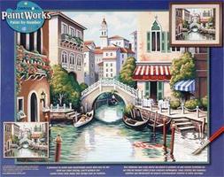 Dimensions Scenic Canal Paint By Number Kit #91303 Dimensions Scenic Canal Paint By Number Kit #91303