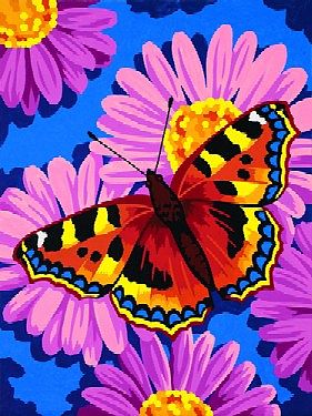 Dimensions Butterfly Blossom Paint By Number Kit #91341