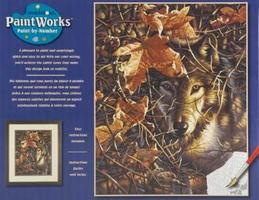 Autumn Wolf Paint By Number Kit #91362