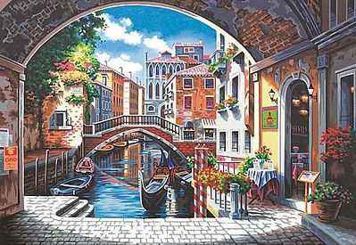 Dimensions Archway to Venice Paint By Number Kit #91430