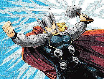 Dimensions Thor (Super Hero) Pencil By Number Kit #91500