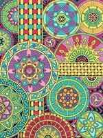 Dimensions Mandala Montage Pencil by Number 9 x 12 Dimensions Mandala Montage Pencil by Number 9 x 12