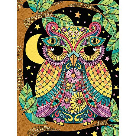 Dimensions Night Owl Pencil by Number 9 x 12