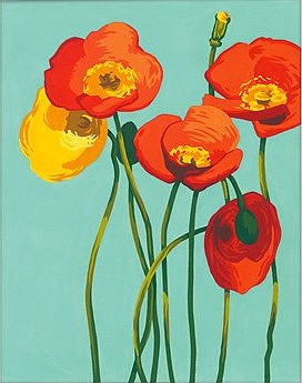 Dimensions Colorful Blooms (Flowers)(11x14) Paint By Number Kit #91678