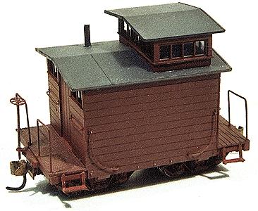 Durango Caboose WESTSIDE HOn3 Kit - HOn3-Scale