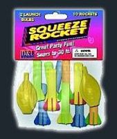 D&L Squeeze Rocket Pack (10 rockets, 2 squeeze bulbs)