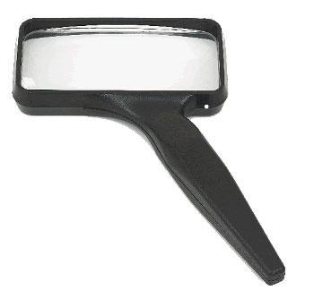 Donegan-Optical 2x4 Rectangular Hand Held Magnifier