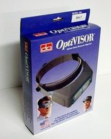 Donegan-Optical OptiVisor Glass Lens Binocular Headband Magnifier w/Lens Plate 2-3/4x Power at 6'' Donegan-Optical OptiVisor Glass Lens Binocular Headband Magnifier w/Lens Plate 2-3/4x Power at 6''