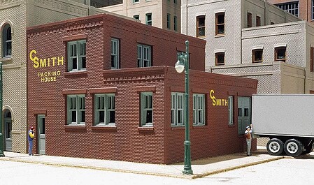 Design-Preservation C. Smith Packing House (4-3/4 x 5-3/8) HO Scale Model Railroad Building #20300