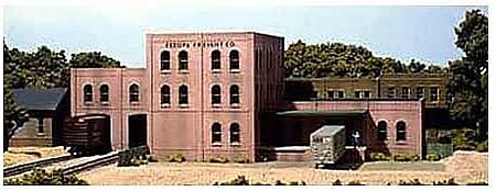 Design-Preservation Fedups Freight Co. Kit (19-3/4 x 8-3/4) HO Scale Model Railroad Building #35400