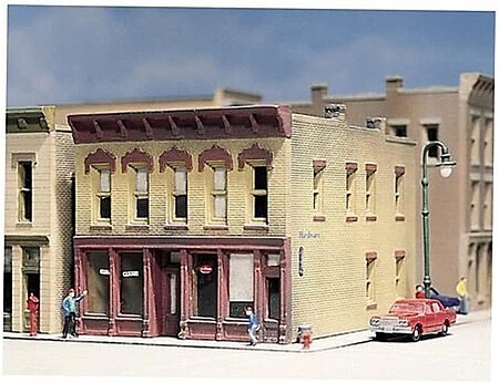 Design-Preservation Hayes Hardware Kit (2-1/2 x 3-1/4) N Scale Model Railroad Building #50200