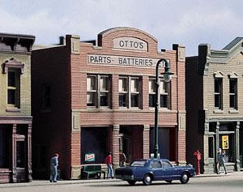 Design-Preservation Ottos Parts Kit N Scale Model Railroad Building #woo50300