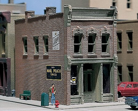 Design-Preservation Crickets Saloon Kit N Scale Model Railroad Building #woo51100