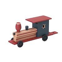 Darice Train Wooden Model Kit (7x2) Wooden Construction Kit #916906