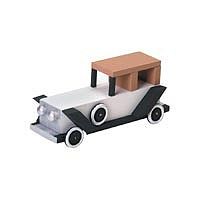 Darice Antique Limo Wooden Model Kit (6x4) Wooden Construction Kit #916907