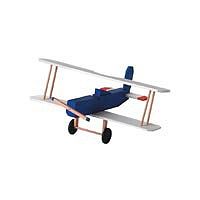 Darice BiPlane Wooden Model Kit (3.5x8.5x7.5) Wooden Construction Kit #916908