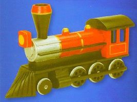 Darice Civil War Steam Engine Wooden Model Kit (7.4''x4.4'') Premium Wooden Construction Kit #919303 Darice Civil War Steam Engine Wooden Model Kit (7.4''x4.4'') Premium Wooden Construction Kit #919303