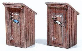 Durango TROUT LAKE OUTHOUSES Kits (2pk) HO Scale Model Railroad Accessory #120 Durango TROUT LAKE OUTHOUSES Kits (2pk) HO Scale Model Railroad Accessory #120