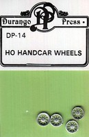 Durango HO Hand Car Wheels Durango HO Hand Car Wheels