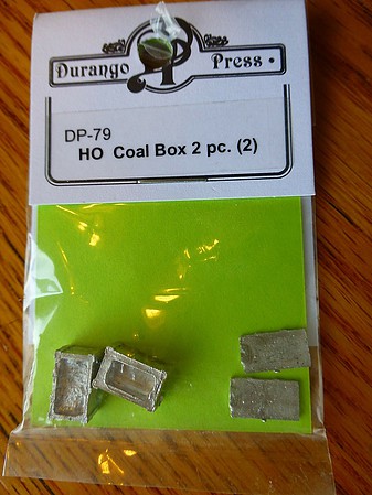 Durango HO Coal Box 2 pc
