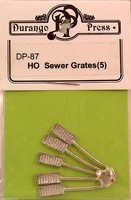 Durango HO Sewer Grates Durango HO Sewer Grates