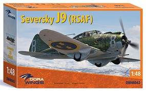 Dora Seversky J9 (RSAF) Export Version Fighter Plastic Model Airplane Kit 1/48 Scale #48042