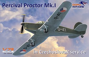 Dora Percival Proctor Mk I Czech Service Comm Aircraft Plastic Model Airplane Kit 1/72 #72003