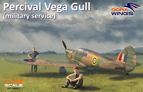 Dora Percival Vega Gull Military Service Aircraft Plastic Model Airplane Kit 1/72 #72004 Dora Percival Vega Gull Military Service Aircraft Plastic Model Airplane Kit 1/72 #72004