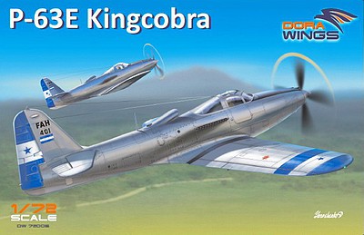 Dora P63E King Cobra Single-Seat Aircraft Plastic Model Airplane Kit 1/72 Scale #72005