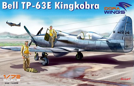 Dora TP63E Kingcobra Aircraft Plastic Model Airplane Kit 1/72 Scale #72006