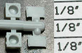 Detail-Assoc Ditch Strobe Flshr BN 4/ HO-Scale (4) Detail-Assoc Ditch Strobe Flshr BN 4/ HO-Scale (4)
