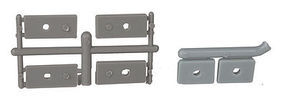 Detail-Assoc Coupler Mounting Pads HO-Scale