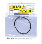 Detail-Master 2ft. Ignition Wire Grey Plastic Model Vehicle Accessory Kit 1/24-1/25 Scale #1022