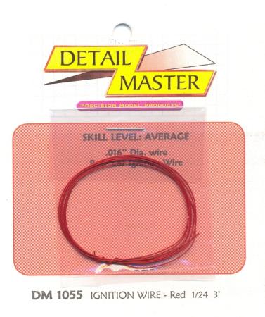 DETAIL MASTER 1/24-1/25 MAGNETO RED  WIRE3245 