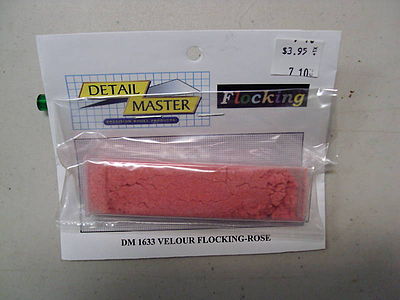 Detail-Master Velour Flocking Rose Plastic Model Vehicle Accessory Kit 1/24-1/25 Scale #1633
