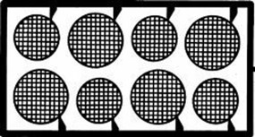 Detail-Master Round Headlight Screens