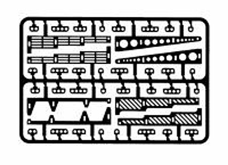 Detail-Master Street Rod Wire Looms #1 Plastic Model Vehicle Accessory Kit 1/24-1/25 Scale #2361