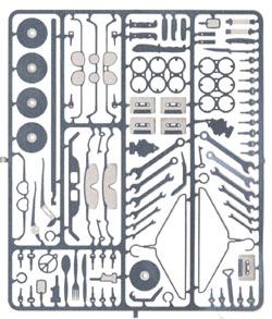 Detail-Master Interior Junk Plastic Model Vehicle Accessory Kit 1/24-1/25 Scale #2380