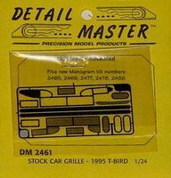 Detail-Master Stock Car Grilles T-Bird 1999 (D) Plastic Model Vehicle Accessory Kit 1/24-1/25 Scale #2461 Detail-Master Stock Car Grilles T-Bird 1999 (D) Plastic Model Vehicle Accessory Kit 1/24-1/25 Scale #2461