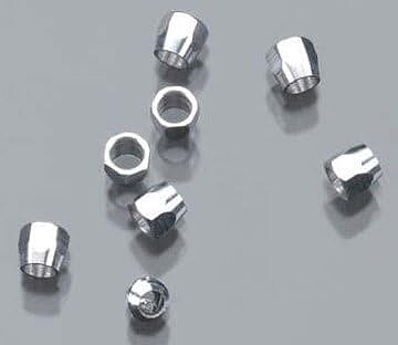 Detail-Master Compression Fitting #2 (8pc) Plastic Model Vehicle Accessory Kit 1/24-1/25 Scale #3022