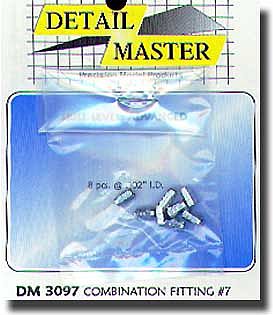 3034 8PC DETAIL MASTER 1/24-1/25 PIPE FITTING #4 