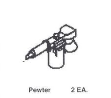 Details-West Brake-Vent Regulator Valve (2) HO Scale Miscellaneous Train Part #245 Details-West Brake-Vent Regulator Valve (2) HO Scale Miscellaneous Train Part #245