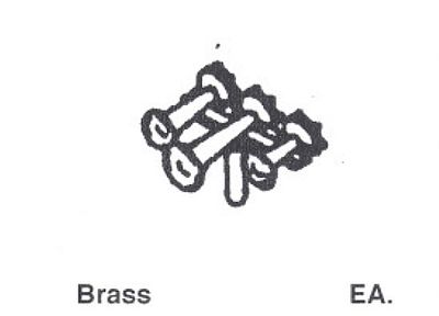 Details-West Air Horn K3 All Forward CN, CP, etc. HO Scale Miscellaneous Train Part #254