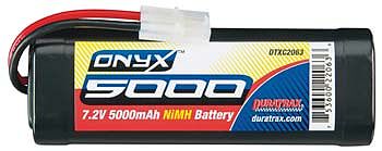 Dura-Trax NiMH Onyx 7.2V 5000mAh Stick Std Plug