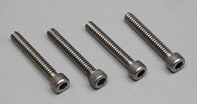 Du-bro 4-40 x 3/4 Stainless Steel Socket Head Cap Screws (4/pkg)