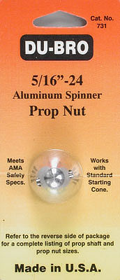 Du-bro Spinner Prop Nut,5/16-24