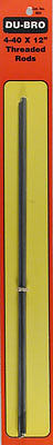 Du-bro Threaded Rods,4-40 x 12(6)